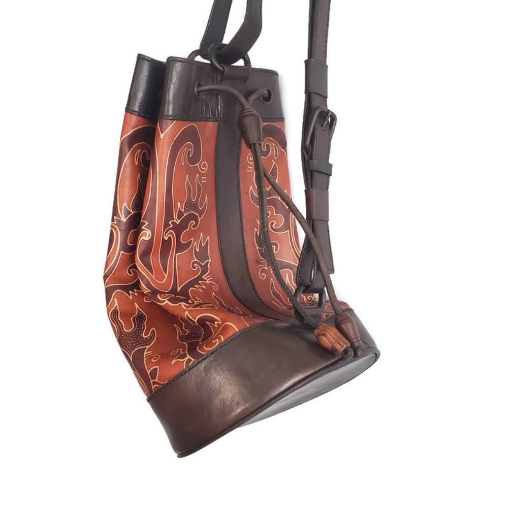 Vintage Balinese shoulder bag